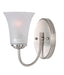 Myhouse Lighting Maxim - 10051FTSN - One Light Bath Vanity - Logan - Satin Nickel