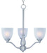 Myhouse Lighting Maxim - 10064FTSN - Three Light Chandelier - Stefan - Satin Nickel