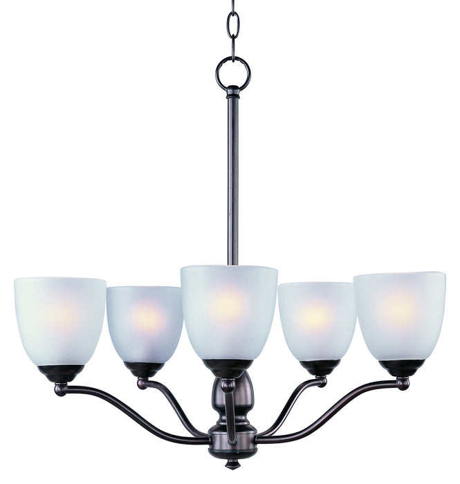 Myhouse Lighting Maxim - 10065FTOI - Five Light Chandelier - Stefan - Oil Rubbed Bronze