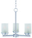 Myhouse Lighting Maxim - 10203FTSN - Three Light Chandelier - Corona - Satin Nickel