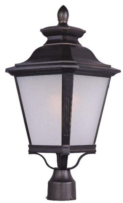 Myhouse Lighting Maxim - 1120FSBZ - One Light Outdoor Pole/Post Lantern - Knoxville - Bronze