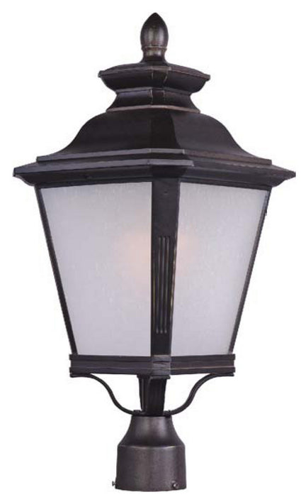 Myhouse Lighting Maxim - 1121FSBZ - One Light Outdoor Pole/Post Lantern - Knoxville - Bronze