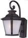 Myhouse Lighting Maxim - 1125FSBZ - One Light Outdoor Wall Lantern - Knoxville - Bronze