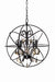 Myhouse Lighting Maxim - 25142OI - Four Light Pendant - Orbit - Oil Rubbed Bronze