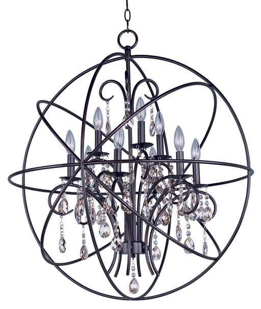 Myhouse Lighting Maxim - 25145OI - Nine Light Pendant - Orbit - Oil Rubbed Bronze