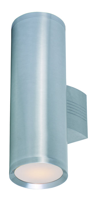Myhouse Lighting Maxim - 6102AL - Two Light Outdoor Wall Lantern - Lightray - Brushed Aluminum