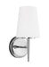 Myhouse Lighting Generation Lighting - 4140401-05 - One Light Wall / Bath Sconce - Driscoll - Chrome