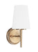 Myhouse Lighting Generation Lighting - 4140401-848 - One Light Wall / Bath Sconce - Driscoll - Satin Brass