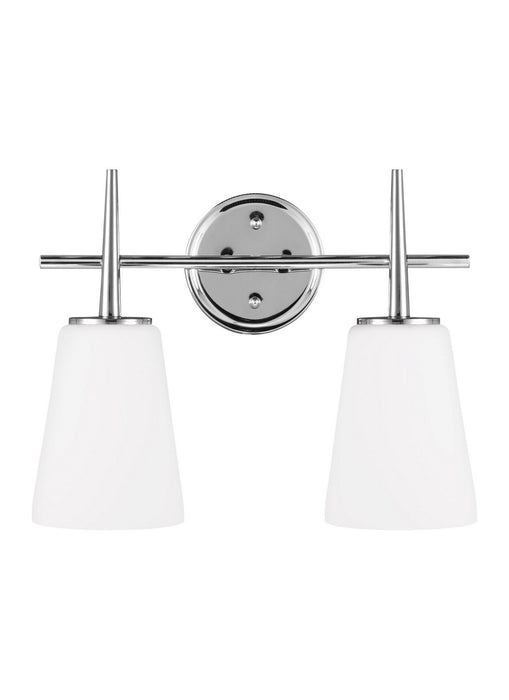 Myhouse Lighting Generation Lighting - 4440402-05 - Two Light Wall / Bath - Driscoll - Chrome