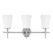 Myhouse Lighting Generation Lighting - 4440403-05 - Three Light Wall / Bath - Driscoll - Chrome