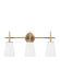 Myhouse Lighting Generation Lighting - 4440403-848 - Three Light Wall / Bath - Driscoll - Satin Brass