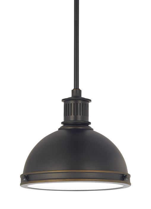 Myhouse Lighting Generation Lighting - 65085-715 - One Light Pendant - Pratt Street Metal - Autumn Bronze