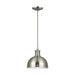 Myhouse Lighting Generation Lighting - 65085-962 - One Light Pendant - Pratt Street Metal - Brushed Nickel