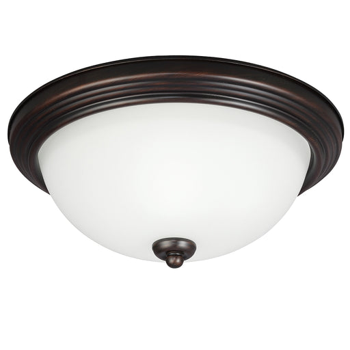 Myhouse Lighting Generation Lighting - 77264-710 - Two Light Flush Mount - Geary - Bronze