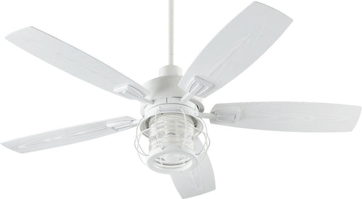 Myhouse Lighting Quorum - 13525-8 - 52"Patio Fan - Galveston - Studio White