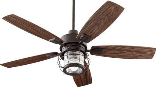 Myhouse Lighting Quorum - 13525-86 - 52"Patio Fan - Galveston - Oiled Bronze