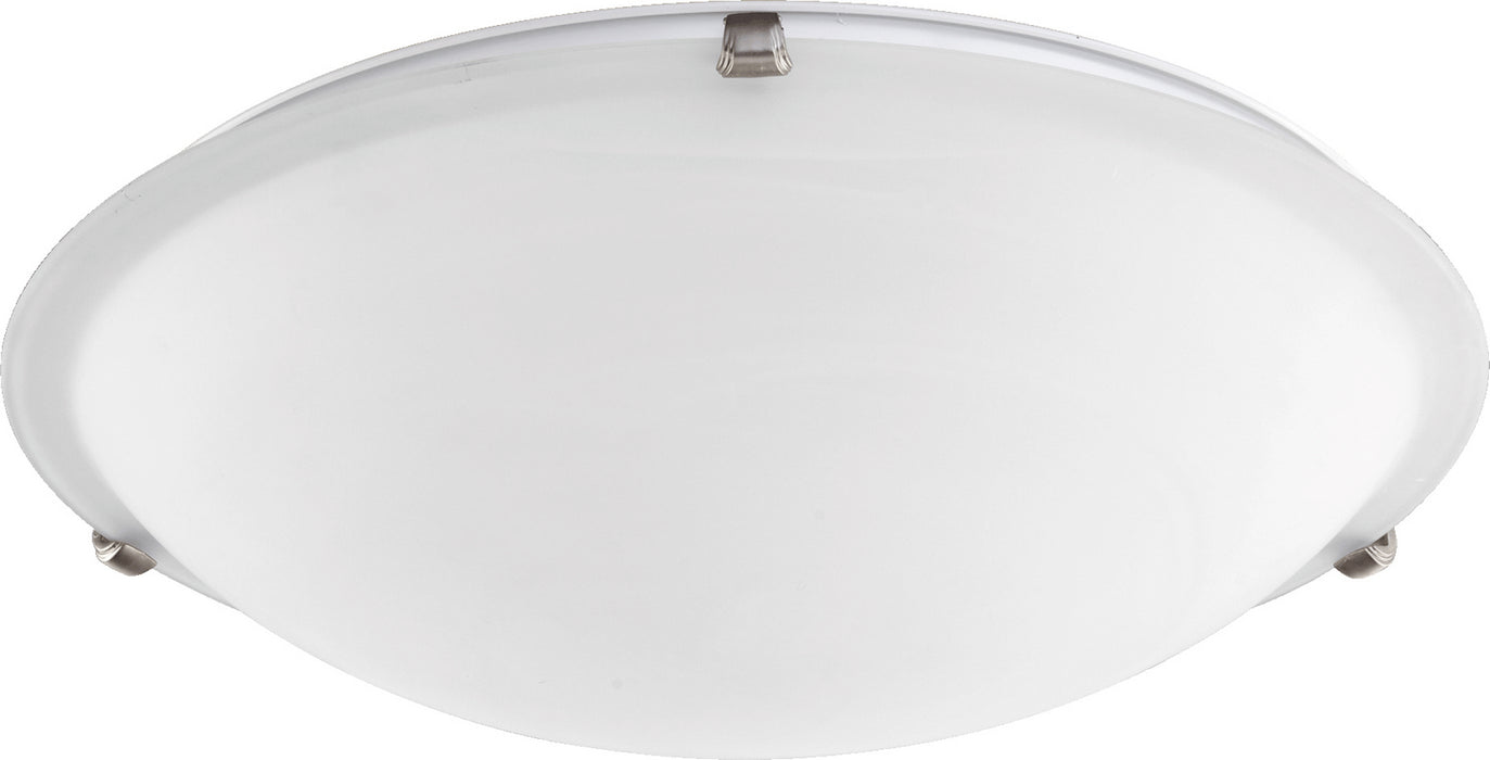 Myhouse Lighting Quorum - 3000-20-65 - Four Light Ceiling Mount - 3000 Ceiling Mounts - Satin Nickel