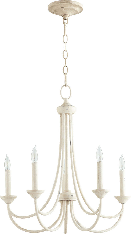 Myhouse Lighting Quorum - 6250-5-70 - Five Light Chandelier - Brooks - Persian White