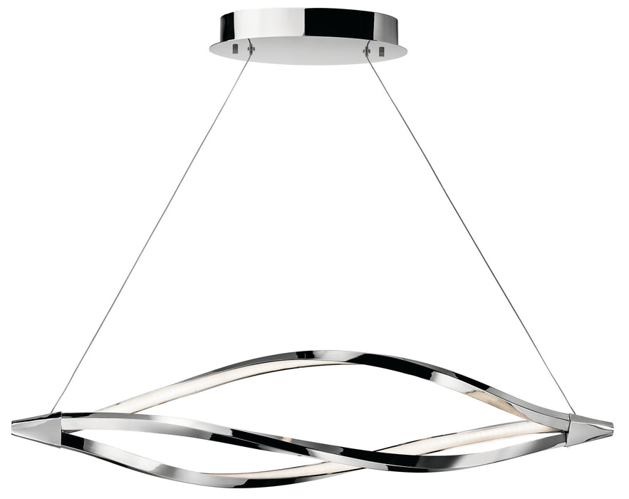 Myhouse Lighting Kichler - 83386 - LED Island Pendant - Meridian - Chrome