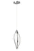 Myhouse Lighting Kichler - 83387 - LED Mini Pendant - Meridian - Chrome