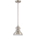 Myhouse Lighting Quoizel - ER1508BN - One Light Mini Pendant - Emery - Brushed Nickel