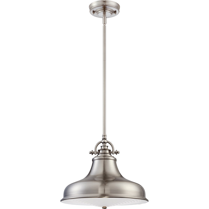 Myhouse Lighting Quoizel - ER1814BN - One Light Pendant - Emery - Brushed Nickel