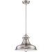 Myhouse Lighting Quoizel - ER1814BN - One Light Pendant - Emery - Brushed Nickel