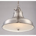 Myhouse Lighting Quoizel - ER1814BN - One Light Pendant - Emery - Brushed Nickel