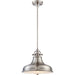 Myhouse Lighting Quoizel - ER1814BN - One Light Pendant - Emery - Brushed Nickel