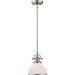 Myhouse Lighting Quoizel - GRT1508BN - One Light Mini Pendant - Grant - Brushed Nickel