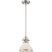 Myhouse Lighting Quoizel - GRT1508BN - One Light Mini Pendant - Grant - Brushed Nickel