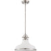 Myhouse Lighting Quoizel - GRT2814BN - One Light Pendant - Grant - Brushed Nickel