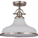 Myhouse Lighting Quoizel - GRT2814BN - One Light Pendant - Grant - Brushed Nickel