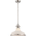 Myhouse Lighting Quoizel - GRT2814BN - One Light Pendant - Grant - Brushed Nickel