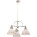 Myhouse Lighting Quoizel - GRT5103BN - Three Light Chandelier - Grant - Brushed Nickel