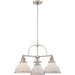 Myhouse Lighting Quoizel - GRT5103BN - Three Light Chandelier - Grant - Brushed Nickel