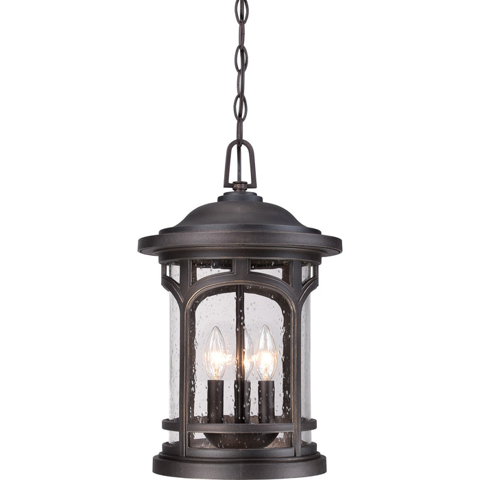 Myhouse Lighting Quoizel - MBH1911PN - Three Light Outdoor Hanging Lantern - Marblehead - Palladian Bronze