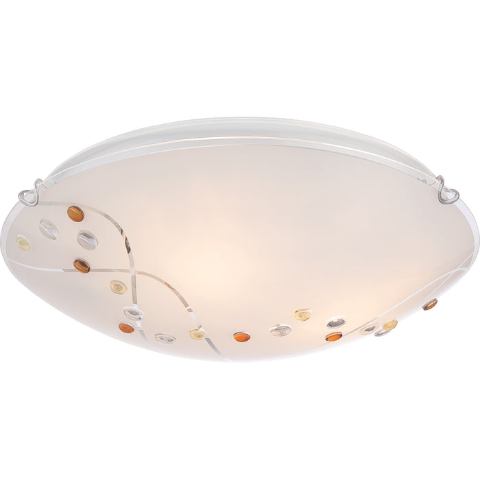 Myhouse Lighting Quoizel - PCSL1616C - Three Light Flush Mount - Stellar - Polished Chrome