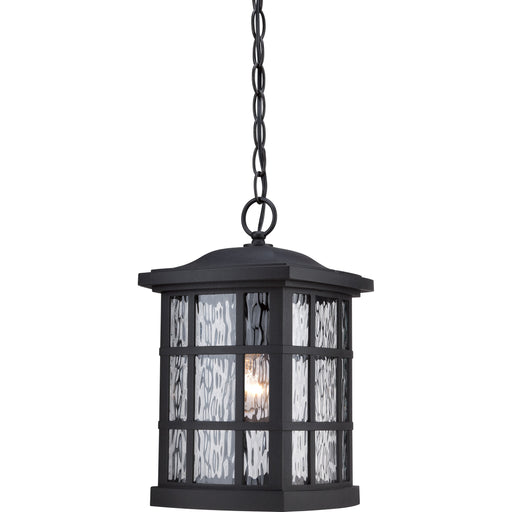 Myhouse Lighting Quoizel - SNN1909K - One Light Outdoor Hanging Lantern - Stonington - Mystic Black