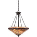 Myhouse Lighting Quoizel - TFST2822VB - Four Light Pendant - Stephen - Vintage Bronze