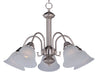 Myhouse Lighting Maxim - 2698FTSN - Five Light Chandelier - Malaga - Satin Nickel