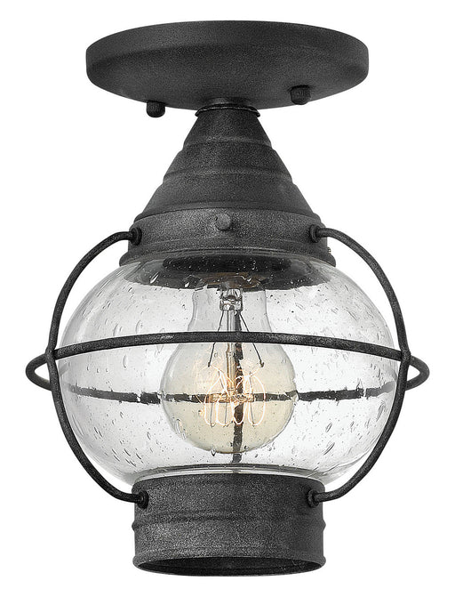 Myhouse Lighting Hinkley - 2203DZ - LED Flush Mount - Cape Cod - Aged Zinc