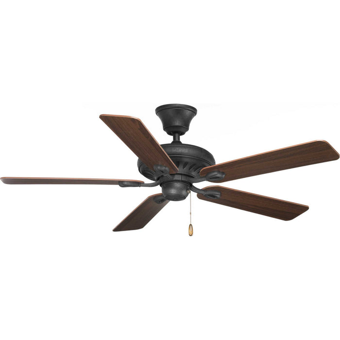 Myhouse Lighting Progress Lighting - P2521-80 - 52"Ceiling Fan - Airpro Signature - Forged Black