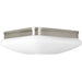 Myhouse Lighting Progress Lighting - P3511-09 - Two Light Flush Mount - Appeal - Opal - Brushed Nickel