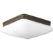 Myhouse Lighting Progress Lighting - P3511-20 - Two Light Flush Mount - Appeal - Opal - Antique Bronze