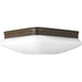 Myhouse Lighting Progress Lighting - P3511-20 - Two Light Flush Mount - Appeal - Opal - Antique Bronze