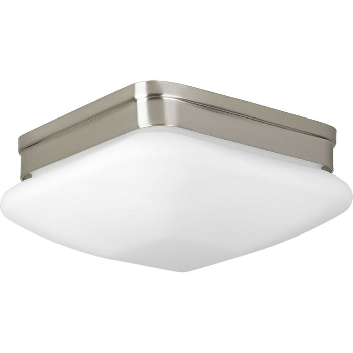 Myhouse Lighting Progress Lighting - P3549-09 - Two Light Flush Mount - Appeal - Opal - Brushed Nickel