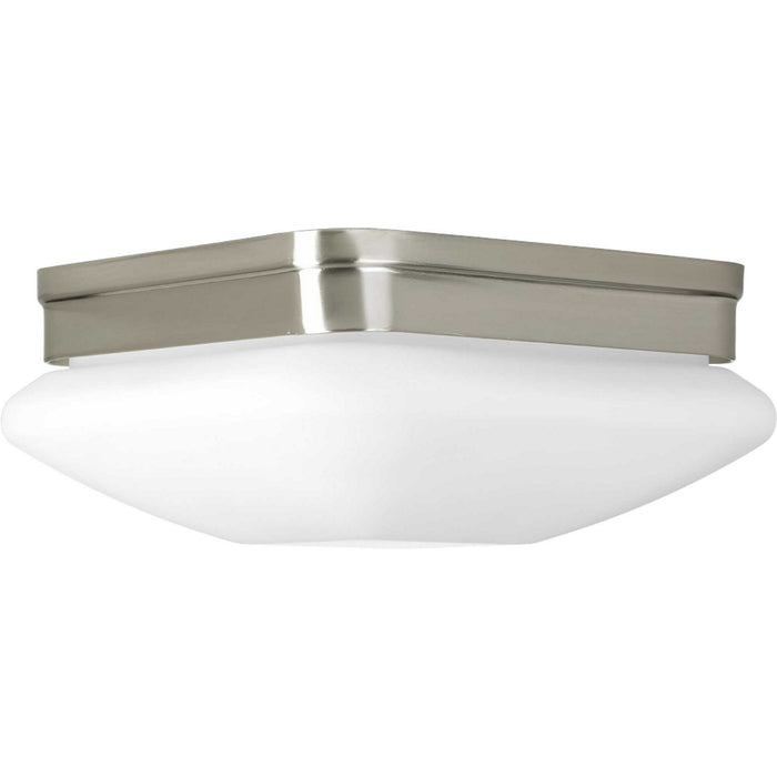 Myhouse Lighting Progress Lighting - P3549-09 - Two Light Flush Mount - Appeal - Opal - Brushed Nickel