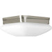 Myhouse Lighting Progress Lighting - P3549-09 - Two Light Flush Mount - Appeal - Opal - Brushed Nickel