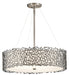 Myhouse Lighting Kichler - 43347CLP - Four Light Chandelier - Silver Coral - Classic Pewter